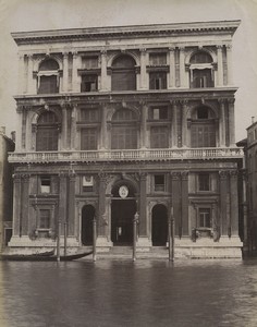 Italy Venice Venezia Palazzo Grimani di San Luca Old Photo Salviati 1880