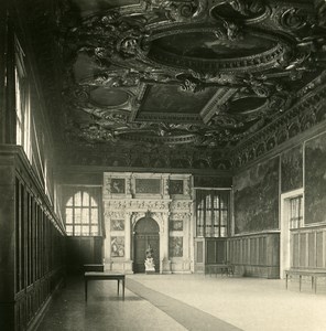 Italy Venice Ducal Palace Old Stereoview Photo NPG 1900