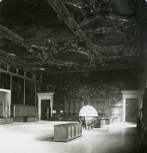 Italy Venice Ducal Palace Interior Old Stereoview Photo NPG 1900