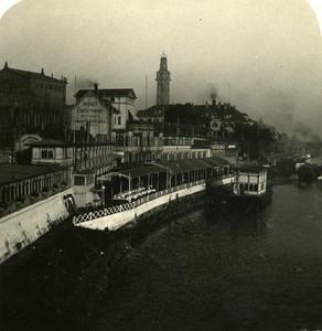 Germany Dresden Helbig Etablissement old Stereoview Photo NPG 1900