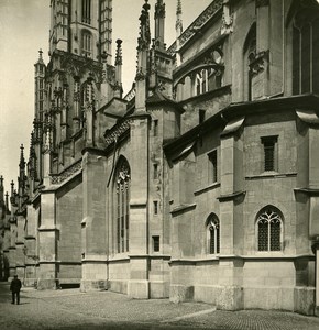 Switzerland Bern Cathedral old Stereoview Photo NPG 1900