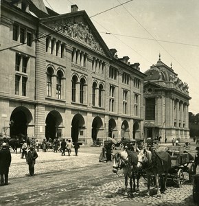 Switzerland Bern Korn House old Stereoview Photo NPG 1900