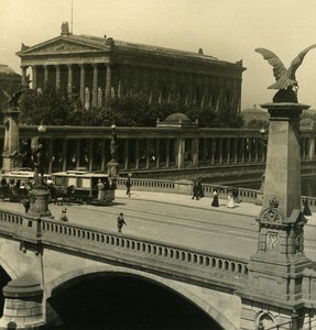 Germany Berlin National Gallery old Stereoview Photo NPG 1900