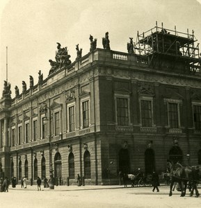 Germany Berlin Zenghaus old Stereoview Photo NPG 1900