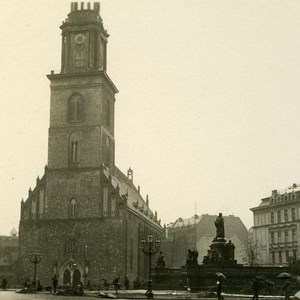 Germany Berlin Marienkirche old Stereoview Photo NPG 1900