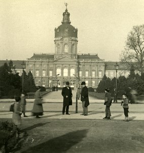 Germany Berlin Charlottenburg old Stereoview Photo NPG 1900