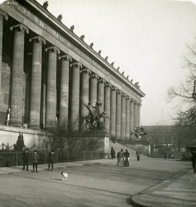 Germany Berlin Museum old Stereoview Photo NPG 1900