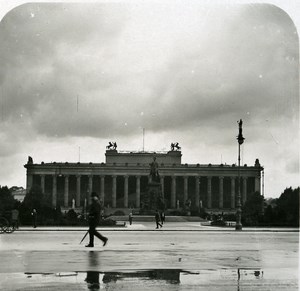 Germany Berlin Museum old Stereoview Photo NPG 1900