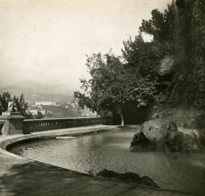 France Nice Fall of Castle old Stereo SIP Photo 1900