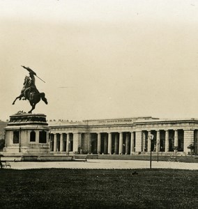 Austria Wien Burgtor old NPG Stereo Photo 1900