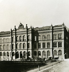 Austria Wien Business Academy old NPG Stereo Photo 1900