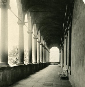 Austria-Hungary Prague Lustschloss Belvedere old NPG Stereo Photo 1900