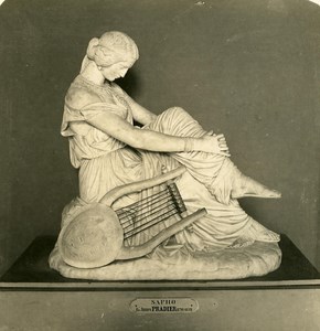 France Paris Louvre Museum Pradier Sculpture old NPG Stereo Photo 1900