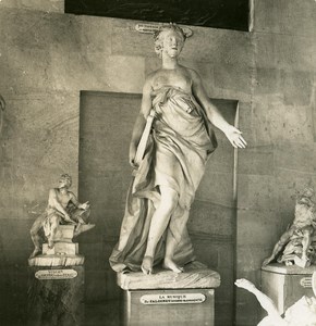 France Paris Louvre Museum Falconnet Sculpture old NPG Stereo Photo 1900