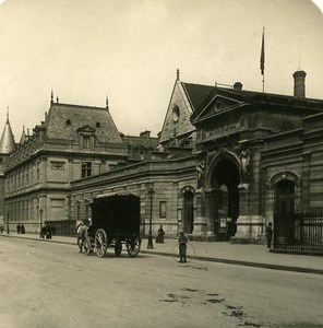 France Paris Snapshot Arts & Metiers Church old NPG Stereo Photo 1900