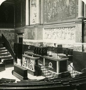 France Paris Snapshot Palais Bourbon old NPG Stereo Photo 1900