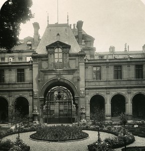 France Paris Snapshot Carnavalet Museum old NPG Stereo Photo 1900