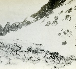 Switzerland Alps Rochers de Naye Spring old Possemiers Stereo Photo 1910