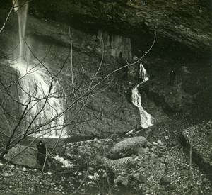 Switzerland Alps Lake Lucerne Vitznau old Possemiers Stereo Photo 1910