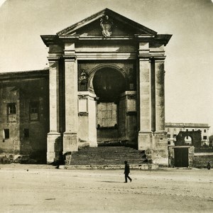 Italy Roma Arch of Holy Staircase old NPG Stereo Photo 1900