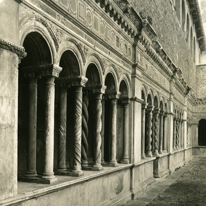 Italy Roma Archbasilica of St. John Lateran old NPG Stereo Photo 1900