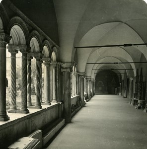 Italy Roma Archbasilica of St. John Lateran old NPG Stereo Photo 1900