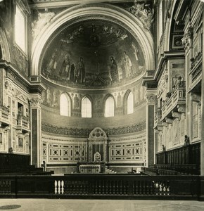 Italy Roma Archbasilica of St. John Lateran old NPG Stereo Photo 1900