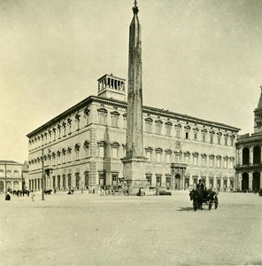 Italy Roma Archbasilica of St. John Lateran old NPG Stereo Photo 1900