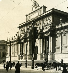 Italy Roma Palace of Expositions old NPG Stereo Photo 1900