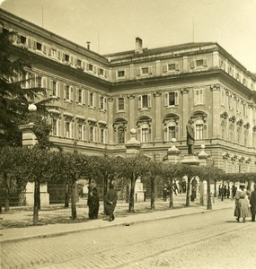 Italy Roma Ministry of Finance old NPG Stereo Photo 1900