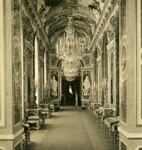 Germany Bavarian Highlands Herrenchiemsee Castle old NPG Stereo Photo 1900