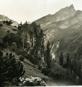 Germany Bavarian Highlands Schneck & Himmelseck old NPG Stereo Photo 1900