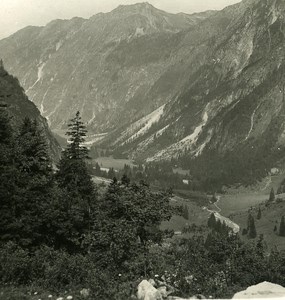 Germany Bavarian Highlands Stuibenfall Oytal old NPG Stereo Photo 1900