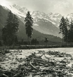 Germany Bavarian Highlands Stillachtal Oberstdorf old NPG Stereo Photo 1900