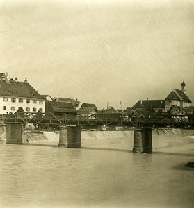 Germany Bavarian Highlands Bayern Fussen old NPG Stereo Photo 1900