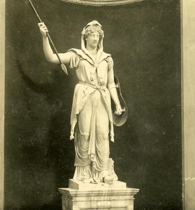 Italy Roma Vatican City Museum Sculpture Juno old NPG Stereo Photo 1900