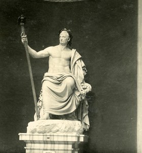 Italy Roma Vatican City Museum Sculpture Nerva old NPG Stereo Photo 1900