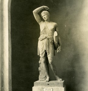 Italy Roma Vatican City Museum Sculpture Amazon old NPG Stereo Photo 1900