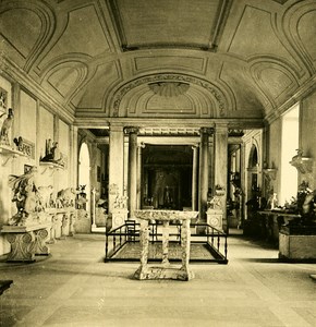 Italy Roma Vatican City Museum Sculpture Pets old NPG Stereo Photo 1900