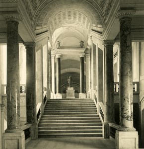 Italy Roma Vatican City Museum Sculpture Staircase old NPG Stereo Photo 1900