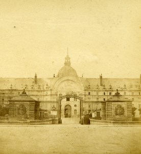 France Second Empire Paris the Invalides Old Stereo Photo 1868