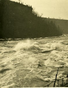 USA Niagara Falls Lower falls Old NPG Stereo Photo 1900