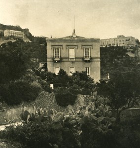 Italy Sicily Palermo Old NPG Stereo Photo 1900