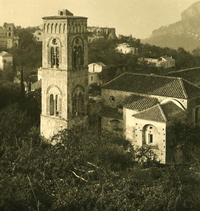Italy Ravello Panorama Old NPG Stereo Photo 1900