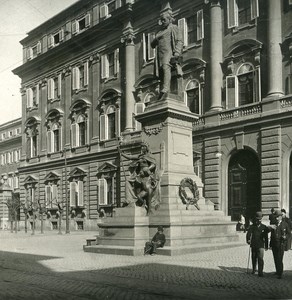 Italy Roma Ministry of Finance Old NPG Stereo Photo 1900