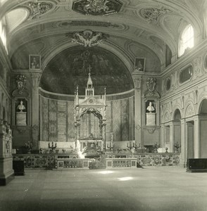 Italy Roma Church S Cecilia Old NPG Stereo Photo 1900