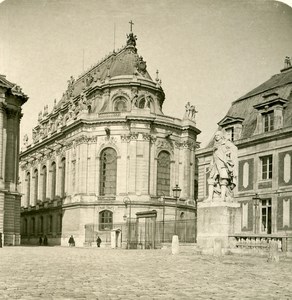 France Palace of Versailles Chapel Old NPG Stereo Photo 1900