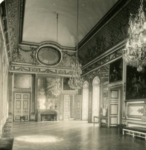 France Palace of Versailles apartments of Louis XIV Old NPG Stereo Photo 1900