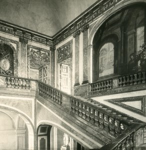 France Palace of Versailles Marble Staircase Old NPG Stereo Photo 1900