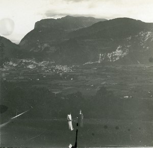 France Haute Savoie Cluses old Possemiers Stereo Photo 1920